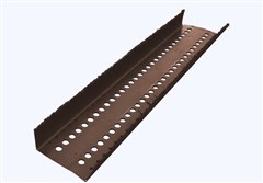 KMB Kartáčová lišta univerzální hnědá